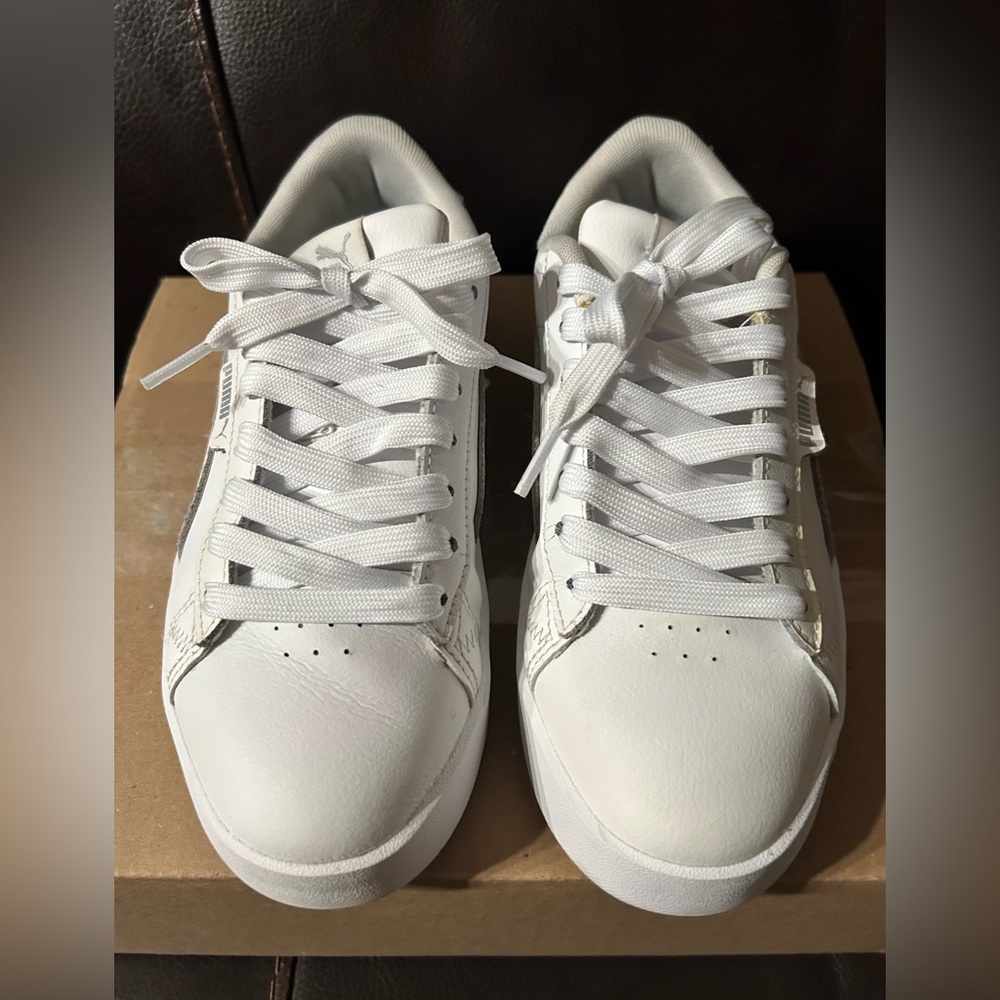 Puma sneakers little yellow on the front left see picture Pet/smoke free home